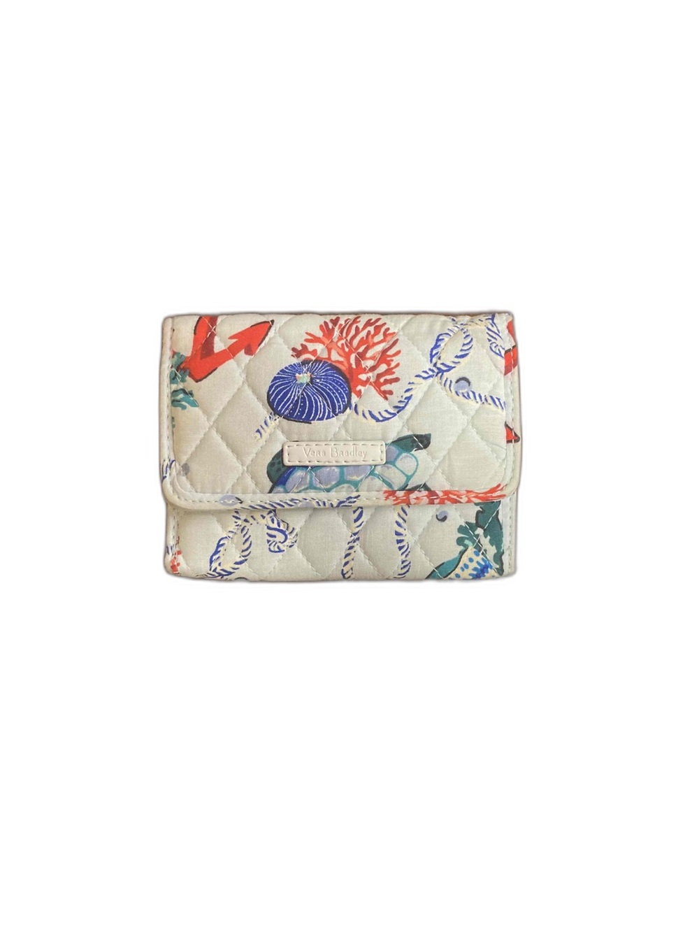 Vera Bradley “Anchors Aweigh “ Snap Closure Wallet NWT